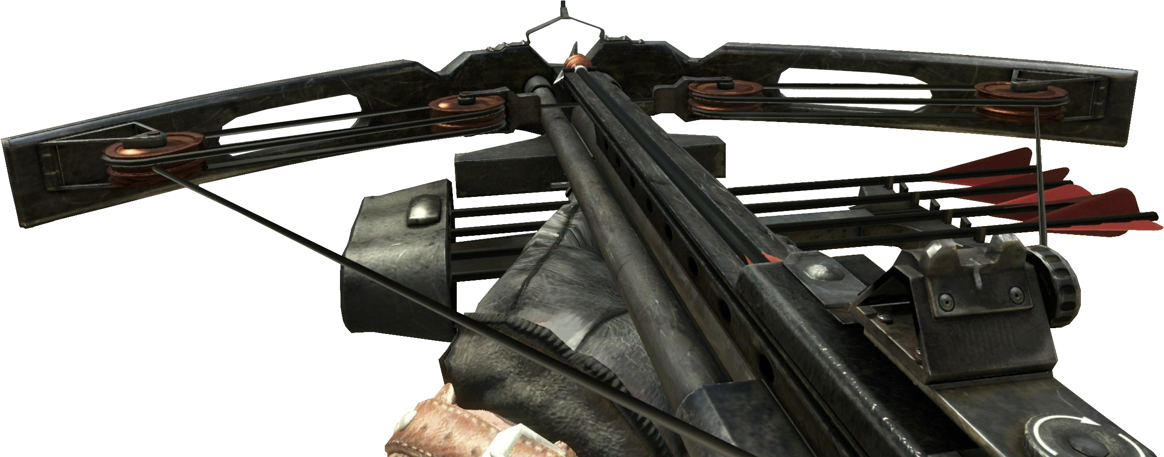 Crossbow Dive To Prone Bo - Black Ops 1 Crossbow (2393x940), Png Download