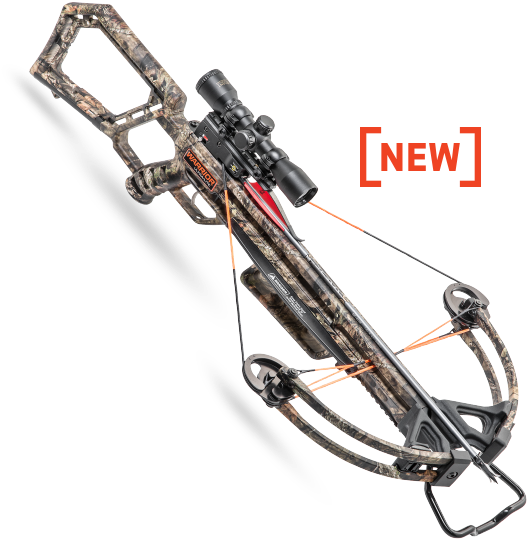 Warrior Ultra Lite Crossbow Package - Wicked Ridge Warrior Ultra-lite Crossbow Package (640x632), Png Download