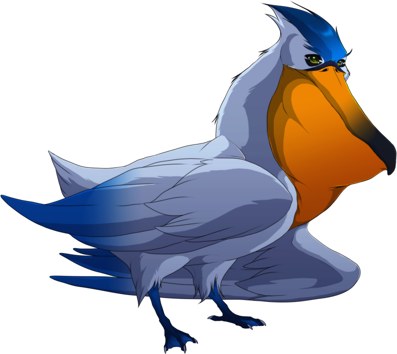 Monster Pelican Is A Fictional Character Of Humans - Pelican Pokemon (800x713), Png Download