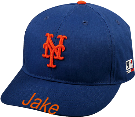 Name Your Design - New York Mets Mlb Licensed Replica Caps/hat Cooperstown (450x450), Png Download