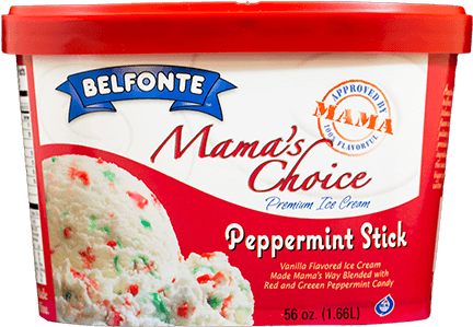 Belfonte Mama's Choice Ice Cream, Premium, Reverse (490x300), Png Download