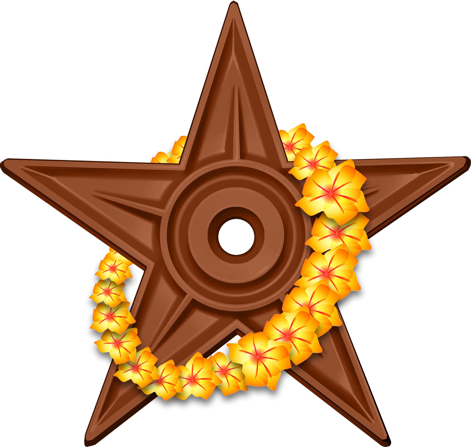 Wiki Lei Barnstar Hires - Graphic Design: Questions And Answers [book] (2000x1900), Png Download
