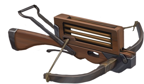 Repeating Crossbow (594x346), Png Download