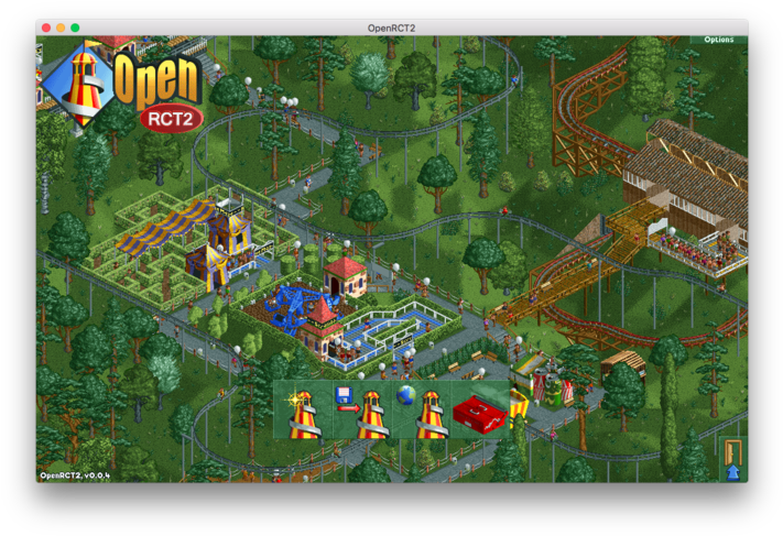Roller Coaster Tycoon Was Originally Developed By Chris - Open Rct2 (720x494), Png Download