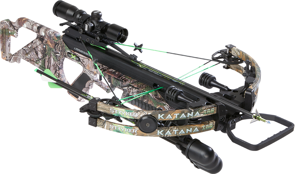 Katana - False Stryker Katana 360 Crossbow Package, Realtree (1000x591), Png Download