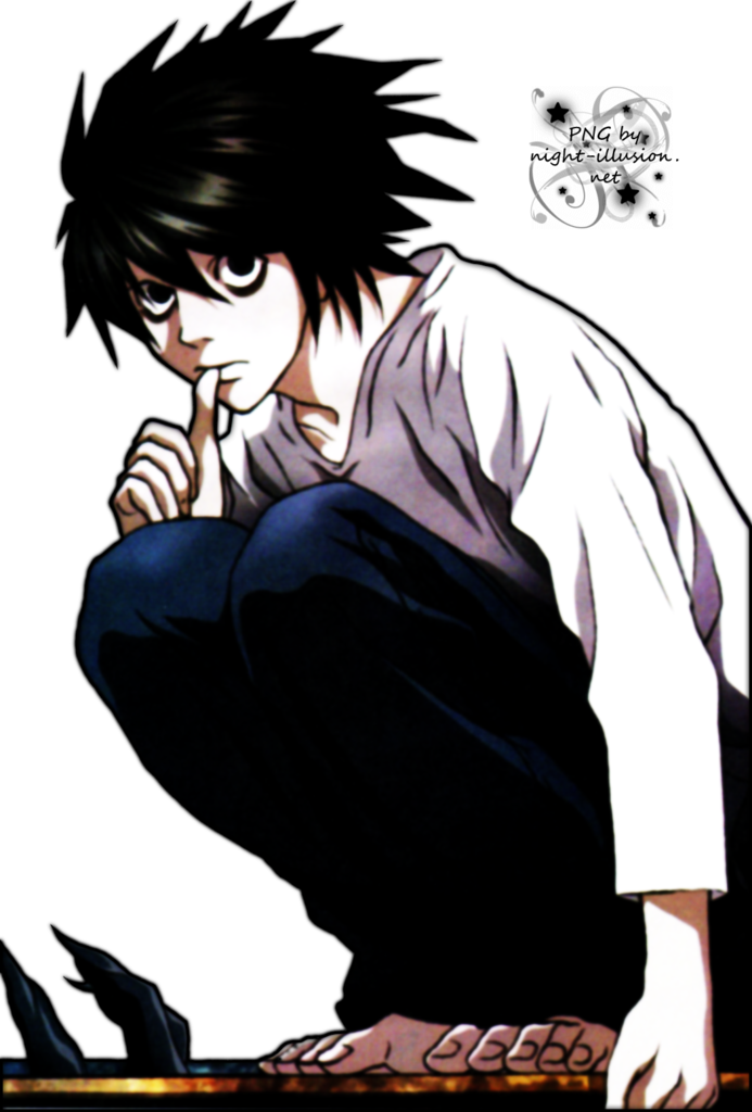 What Was So Interesting About A Character That Just - L Death Note Phone (693x1024), Png Download
