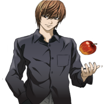 Lien Direct, 2017/36/1/1504560069 Sticker Light Death - Light De Death Note (467x348), Png Download