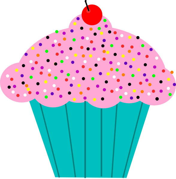 Jpg Black And White Custom Cakes Cupcakes Cake Balls - Cupcake Clipart (588x597), Png Download
