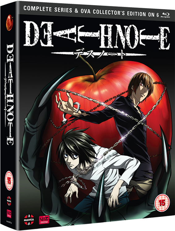 Complete Series And Ova Collection - Death Note Complete Series And Ova Collection (586x780), Png Download