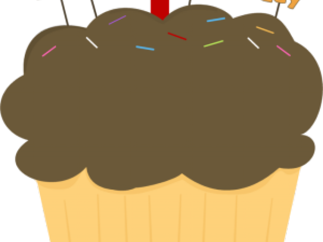 Cupcake Clipart November - Birthday Cupcake Clipart Transparent (640x480), Png Download