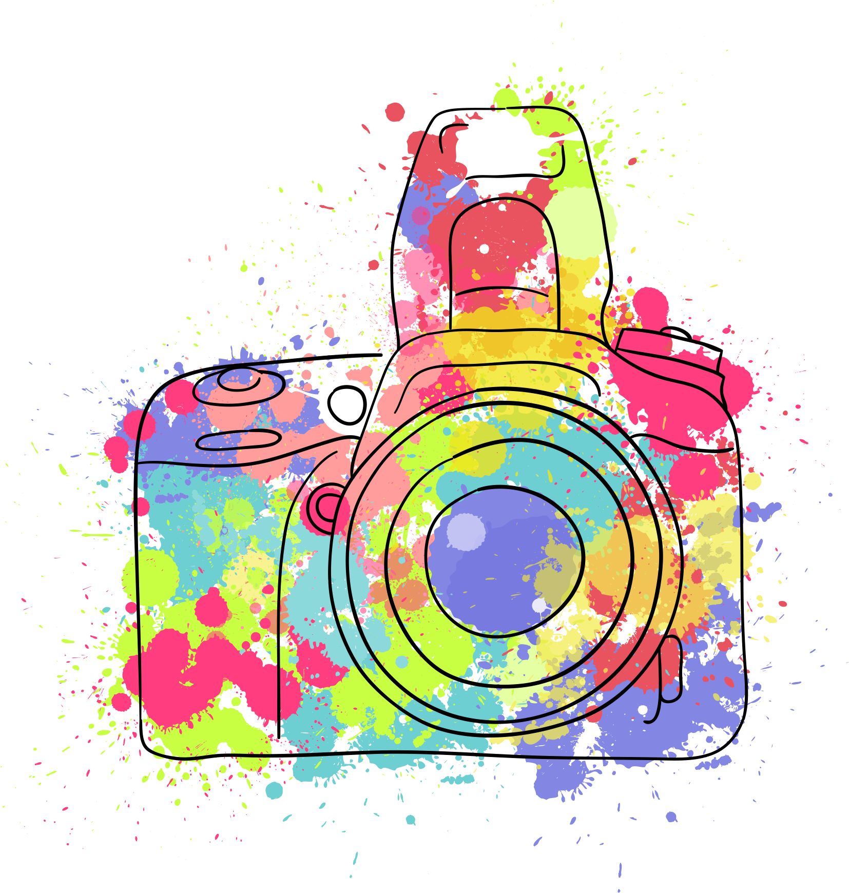 Download Camera Photography Photographer Watercolor Painting Creative Camera Icon Png Png Image With No Background Pngkey Com