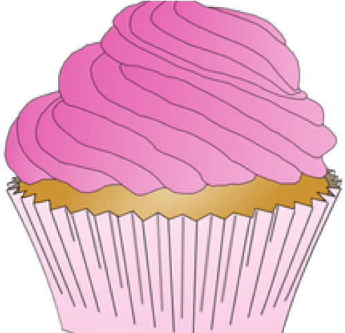 Vanilla Cupcake Clipart Banner - Kuchen Clipart (640x480), Png Download