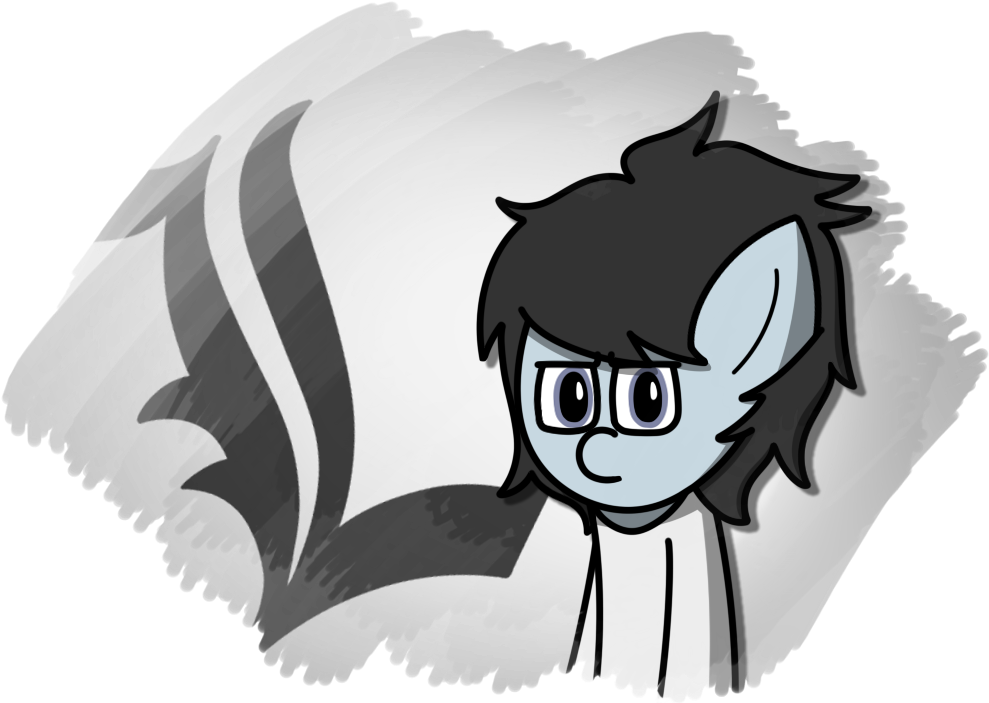 Techreel, Death Note, Glasses, L, Ponified, Pony, Safe, - Cartoon (995x706), Png Download