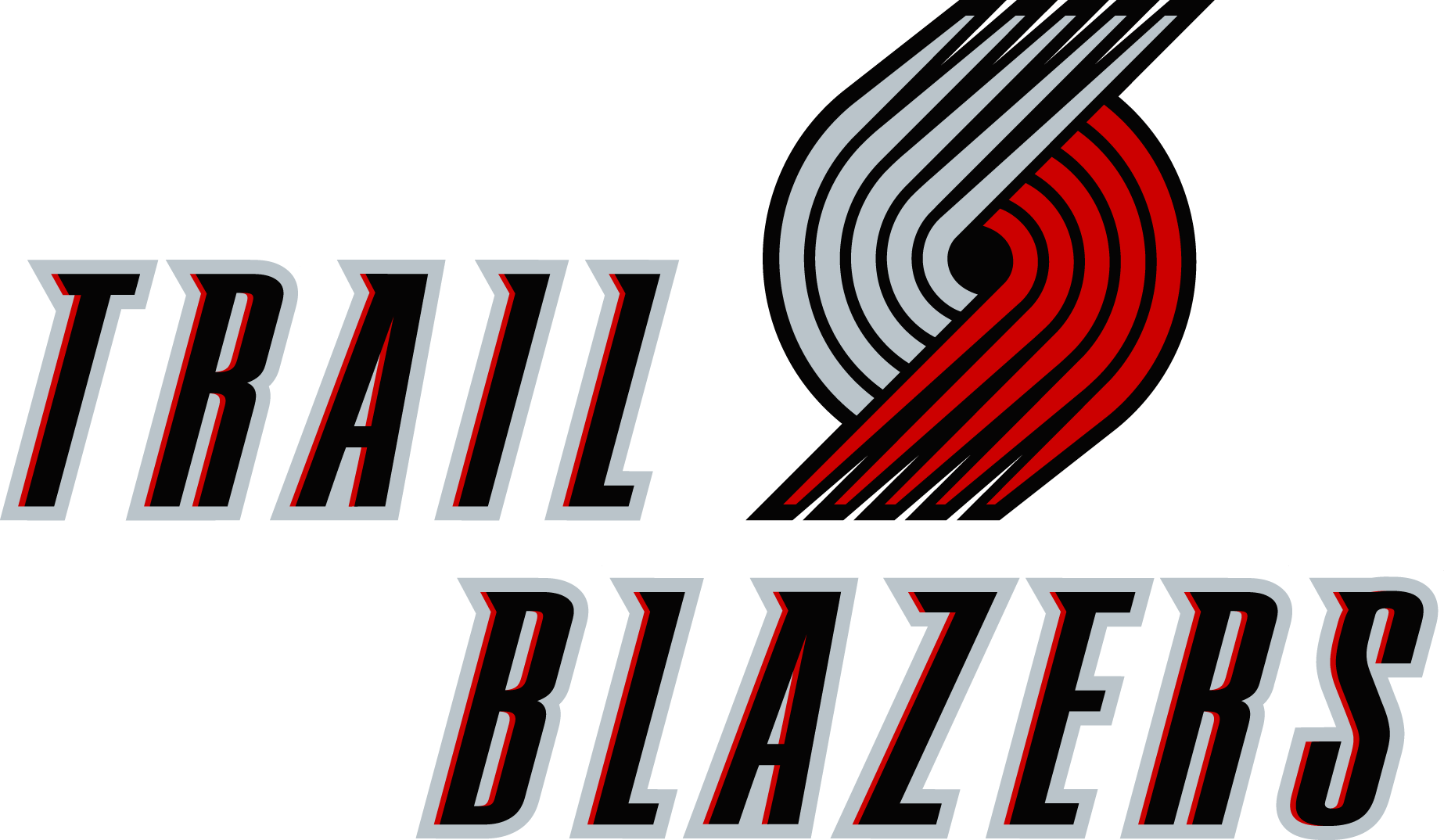 Download Trail Blazers Logo Portland Trail Blazers Png Image With No