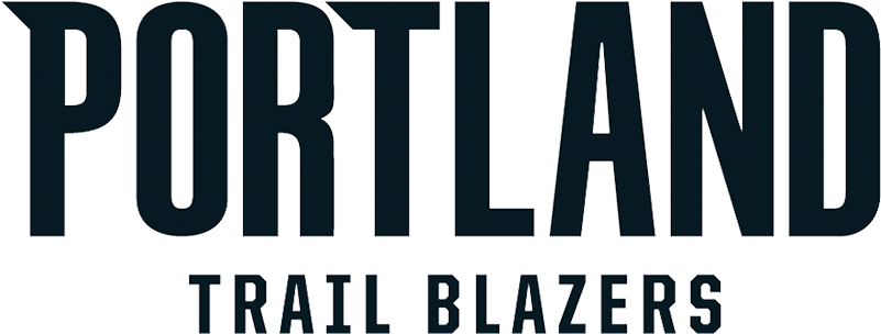 Home / Basketball / Nba / Portland Trail Blazers - Portland Trail Blazers Font (800x310), Png Download