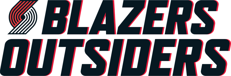 A Unique Opportunity, The Contest Allows Portland Trail - Old Portland Trail Blazers Font (800x265), Png Download