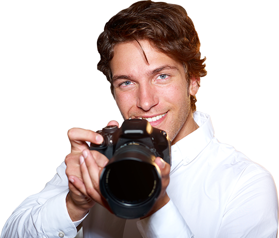 Photographer (558x476), Png Download