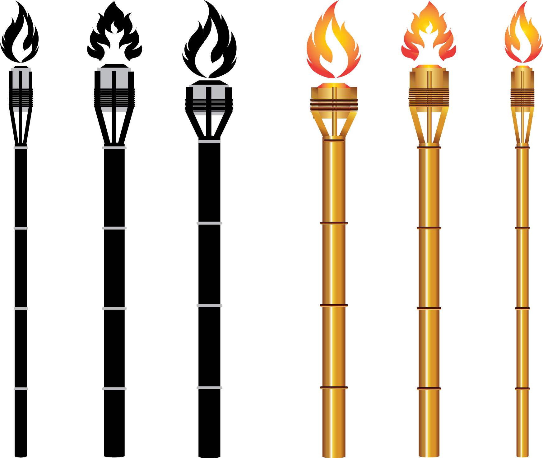 Clipart Free Vector Carrier Transprent Png Free Download - Tiki Torch Clipart Free (1818x1471), Png Download