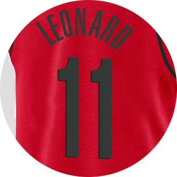 Portland Trail Blazers Meyers Leonard - Circle (360x360), Png Download