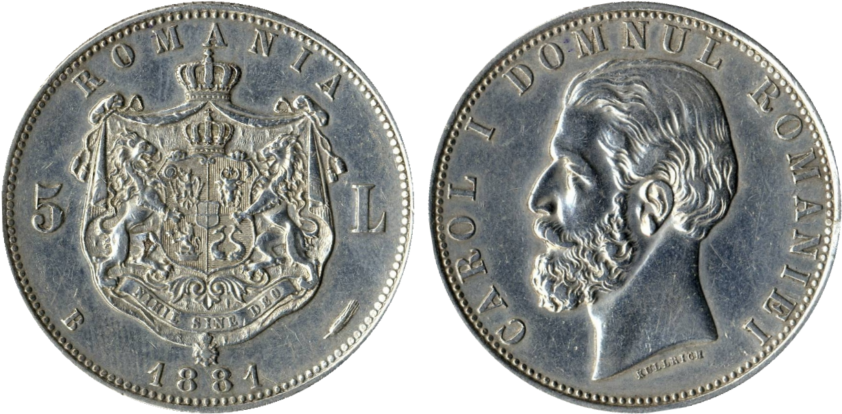 Rumanía 5 Lei - Timarchus Coins (1240x620), Png Download