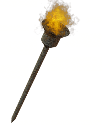 Burning Torch - Antorcha Png (400x400), Png Download