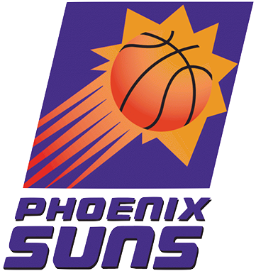 Phoenix Suns Logo 1993 2000 - Suns 90s Logo (361x382), Png Download