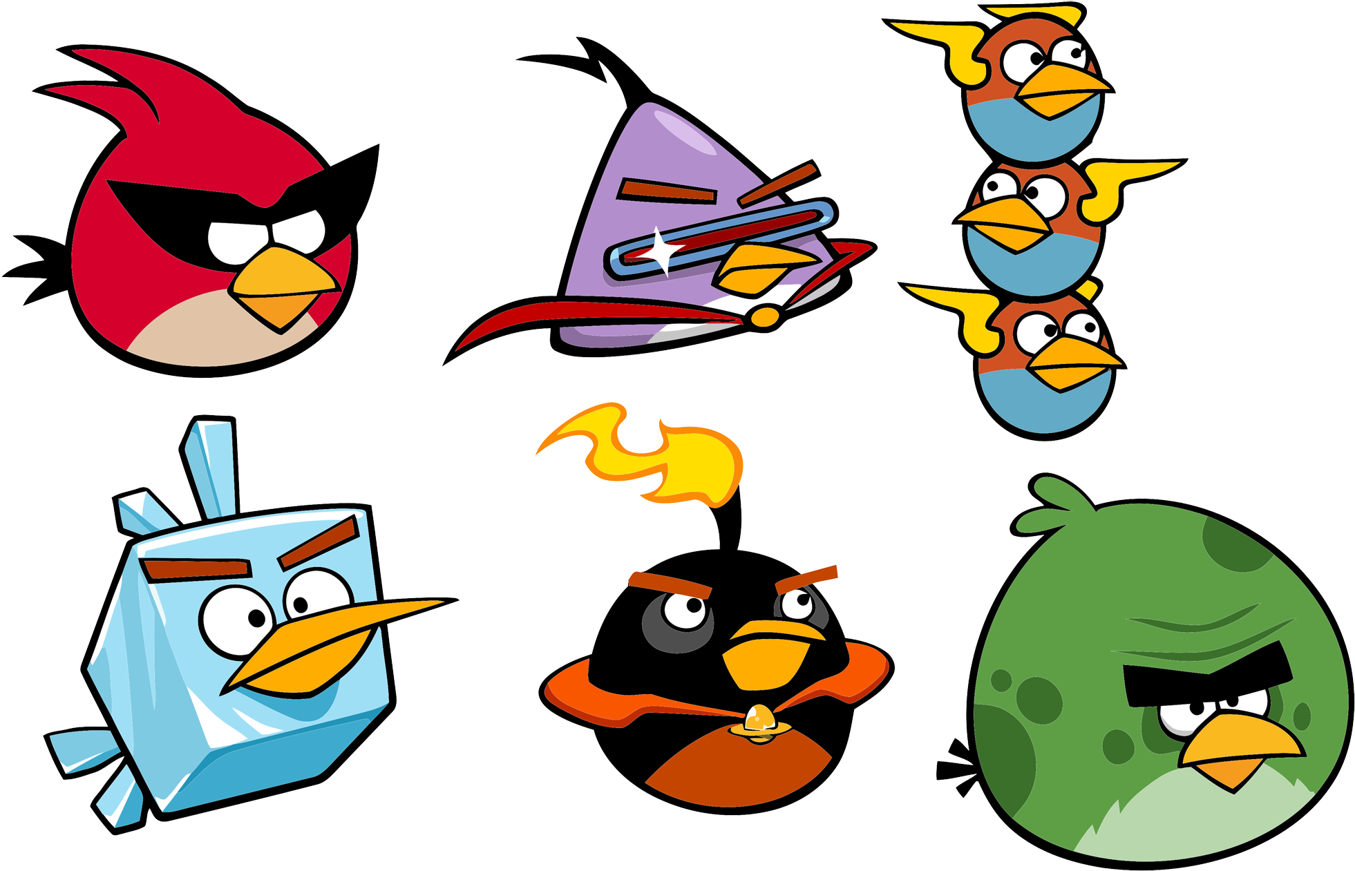 Vector Angry Bird Space Angry Birds Space Clipart 2000 - Angry Birds Space Png (2000x1816), Png Download