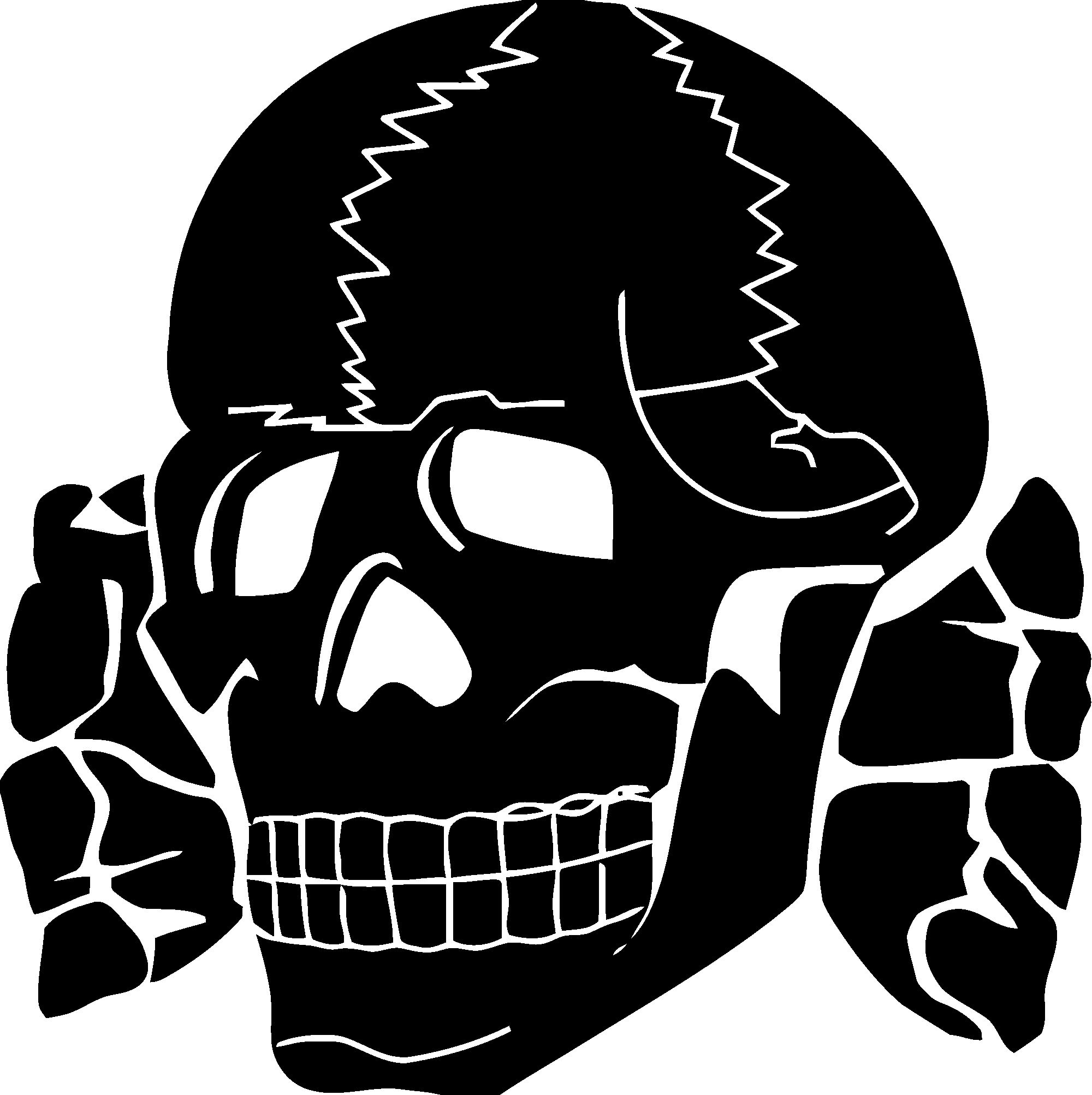 File - Totenkopf - Тотенкопф Png (2000x2006), Png Download