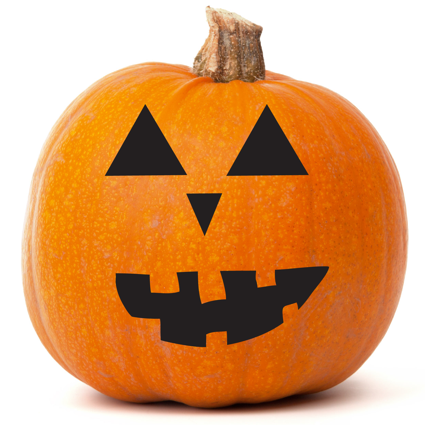 Jack O' Lantern Face Pumpkin - Pumpkin Meaning In Gujarati (1875x1875), Png Download