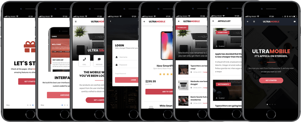 Clean Code Makes Ultramobile Perfect For Your Mobile - Ultra Mobile (1032x475), Png Download