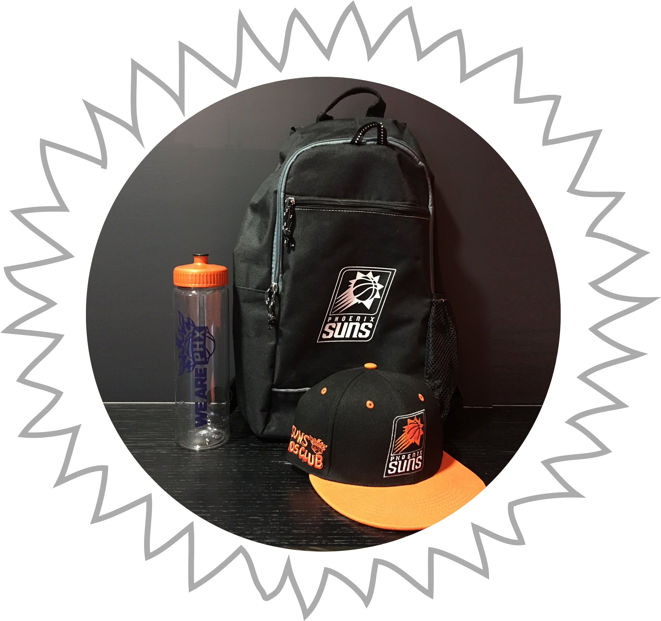 Phoenix Suns Kids Club (2355x2071), Png Download