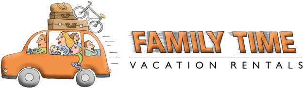 Family Time Vacation Rentals, Llc - Family Time Vacation Time (640x188), Png Download