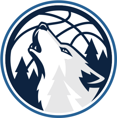 Timberwolves To Play In First-ever Nba Canada Series - Minnesota Timberwolves Alternate Logo (409x397), Png Download