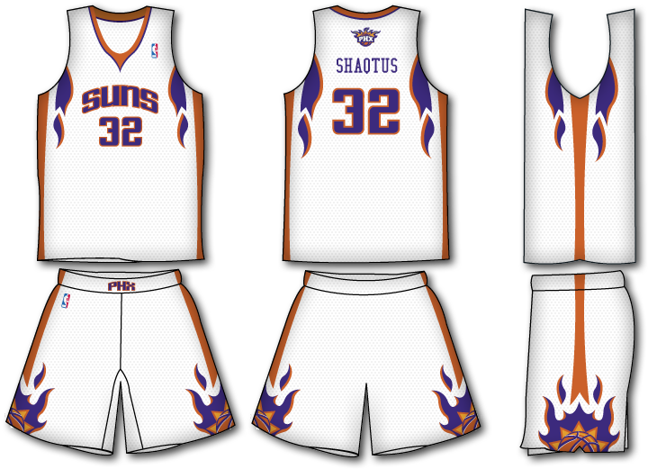 Suns09home5 - Sports Jersey (756x558), Png Download