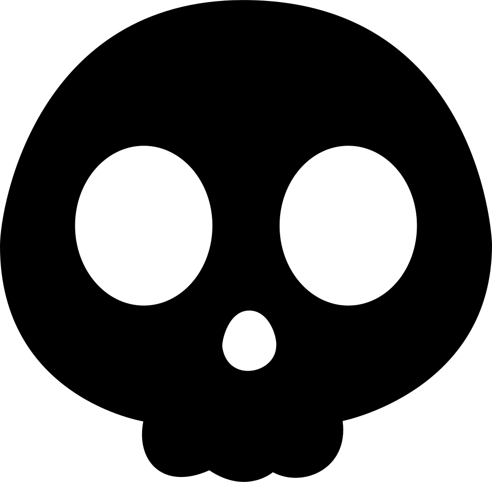 Skeleton Head - - Circle (980x960), Png Download