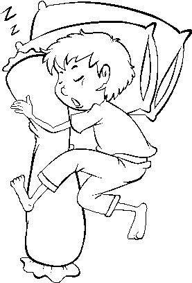 Drawing Little Boy 13 - Chico Durmiendo Sofa Dibujo (600x470), Png Download
