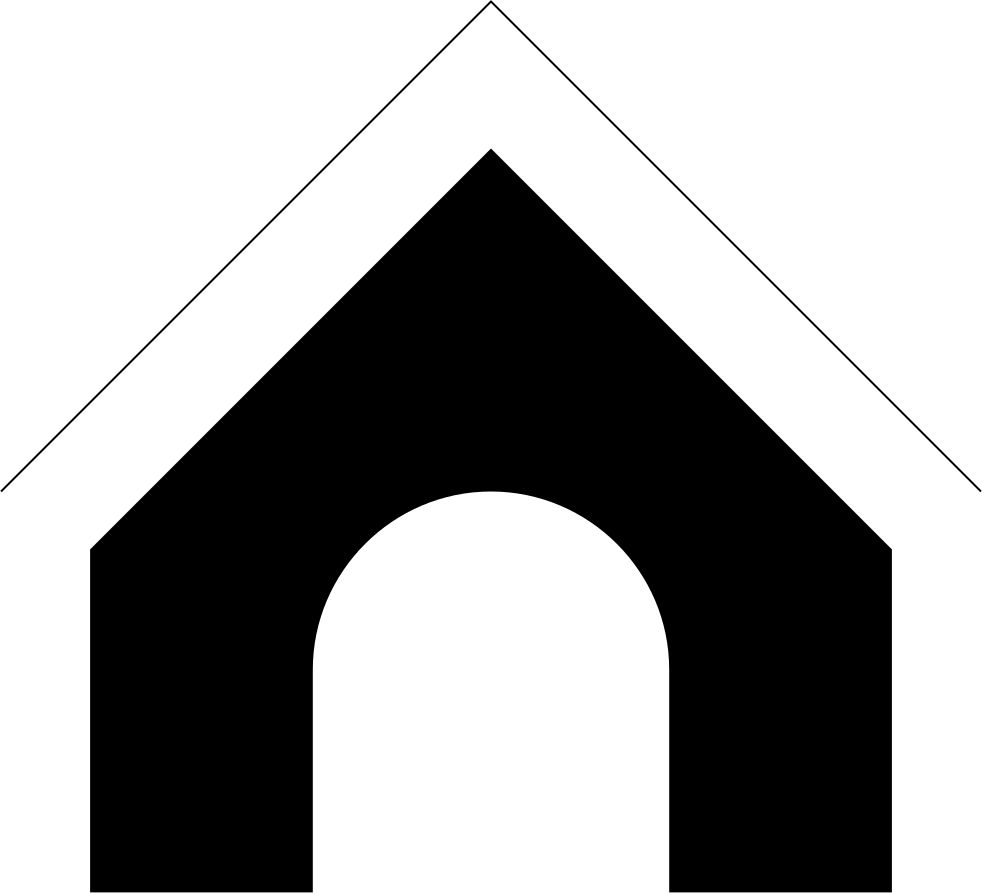 Dog House - - Arch (982x893), Png Download