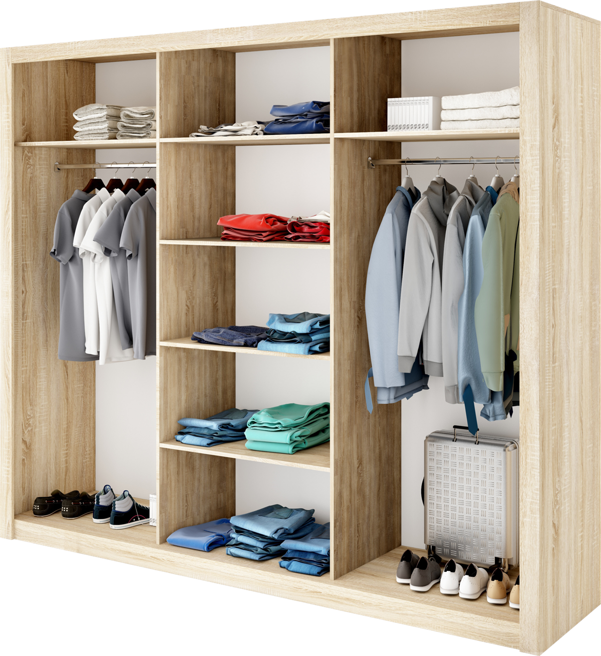 Closet Transparent Background Png - Wardrobe Png (1200x1310), Png Download