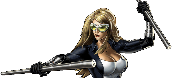Mockingbird-b Dialogue - Mockingbird Marvel Png (595x270), Png Download