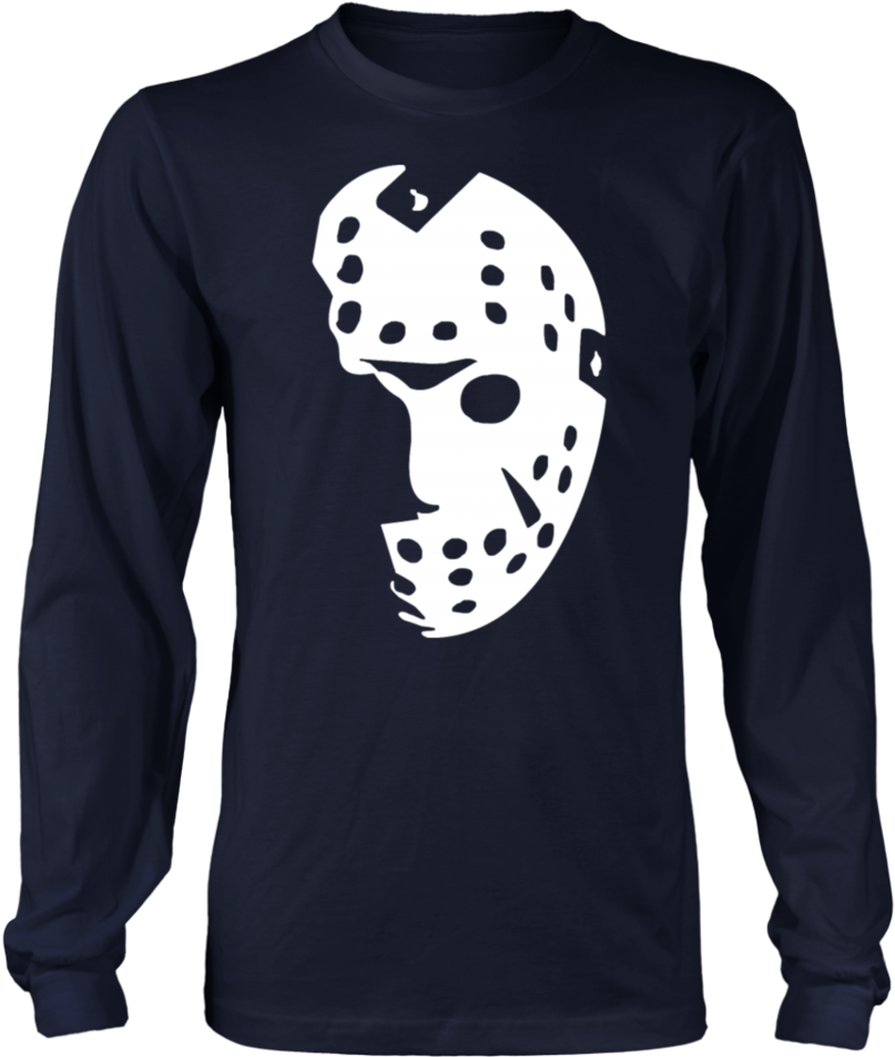 Halloween Hockey Mask Friday The 13th Shirt - Halloween Hockey Mask Sweater (960x960), Png Download