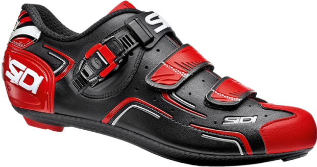 Levelblackred - Sidi Level Carbon Road Shoe 2017 (620x408), Png Download