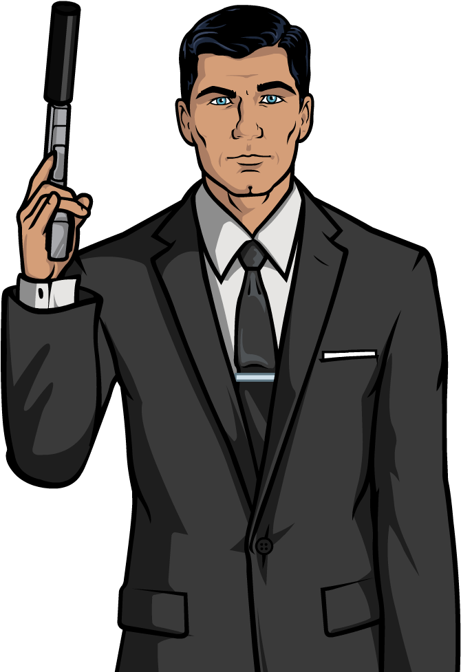 Sterling Archer Cartoon Character - Archer Isis (700x1000), Png Download