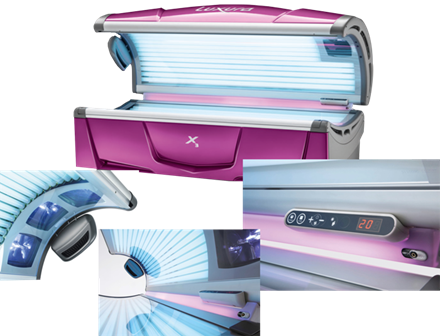 Cabina De Rayos Uva - Solarium Luxura X3 (440x336), Png Download