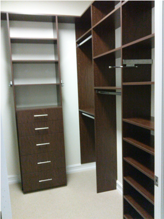 Affordable Melamine Closets South Florida - Closet (650x450), Png Download