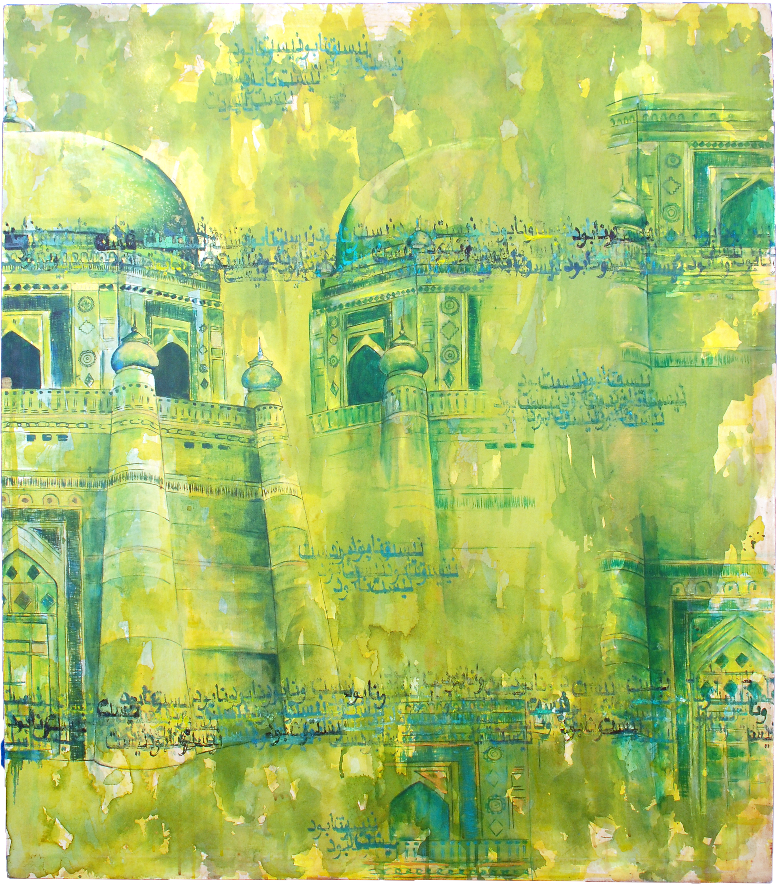 "maqbra" Neest O Naabood - Painting (2592x3872), Png Download