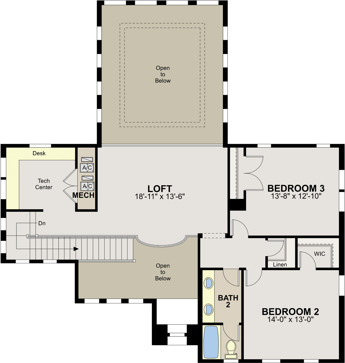Mockingbird Floorplan - Floor Plan (1326x1920), Png Download