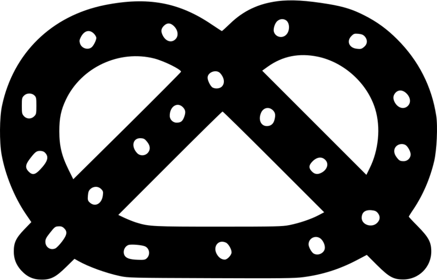 Pretzel Icon Png Clipart Pretzel Bakery Clip Art - Pretzel Svg (900x577), Png Download