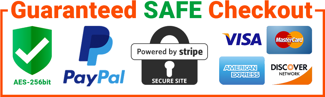 Add To Cart - Safe And Secure Checkout (1066x348), Png Download