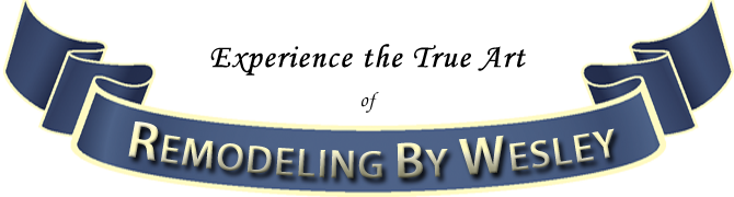 Experience The True Art Of Remodeling By Wesley Nameplate - Png Nameplat (670x180), Png Download