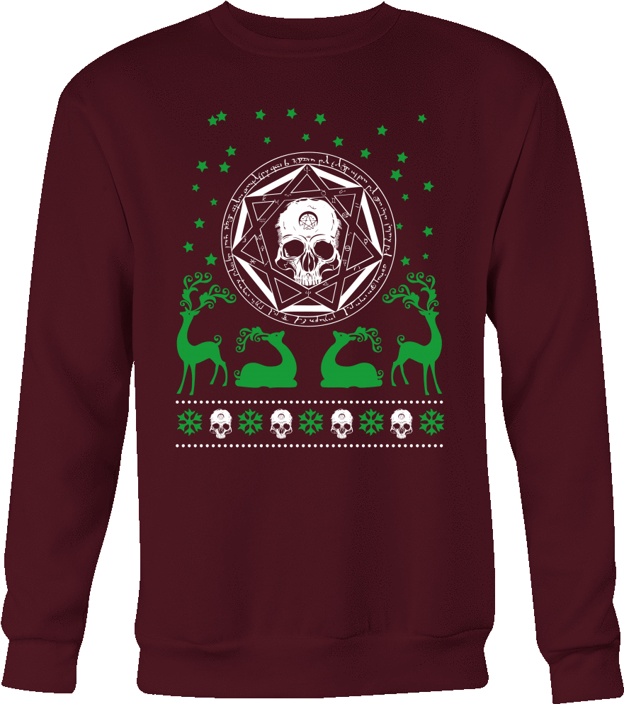 Supernatural Ugly Christmas Sweater - You Can Wear My Sweatshirt Merch (1000x1000), Png Download